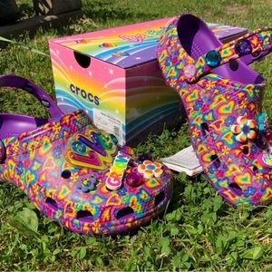 LISA FRANK CROCS